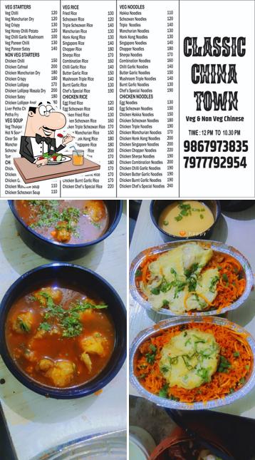 Food at Classic china town