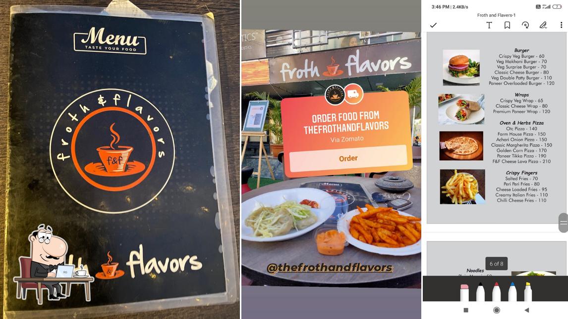 Check out how Froth & flavors kitchen looks inside