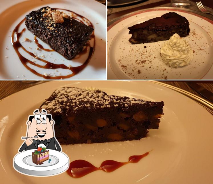 Torta al cioccolato al La Taverna del Ricetto