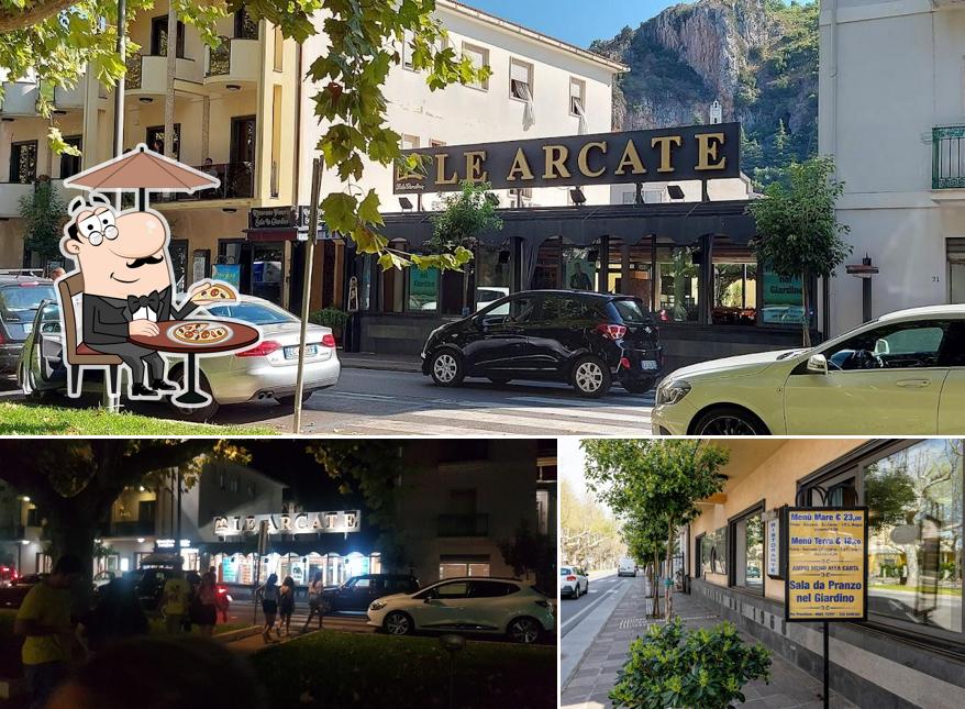 Gli esterni di Ristorante Pizzeria Le Arcate