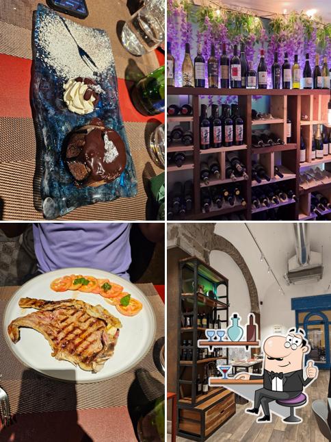 Gli interni di Taverna Mafalda