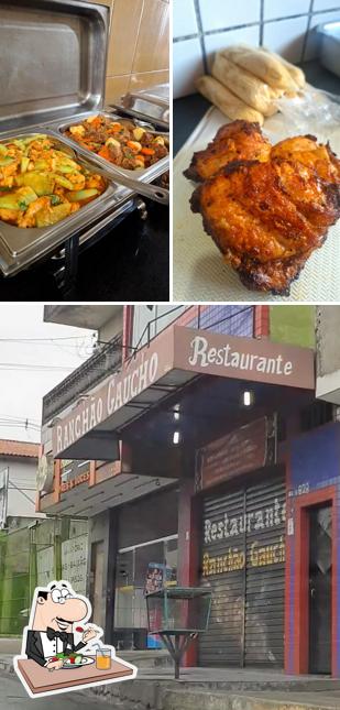 Comida em Restaurante Ranchão Gaúcho