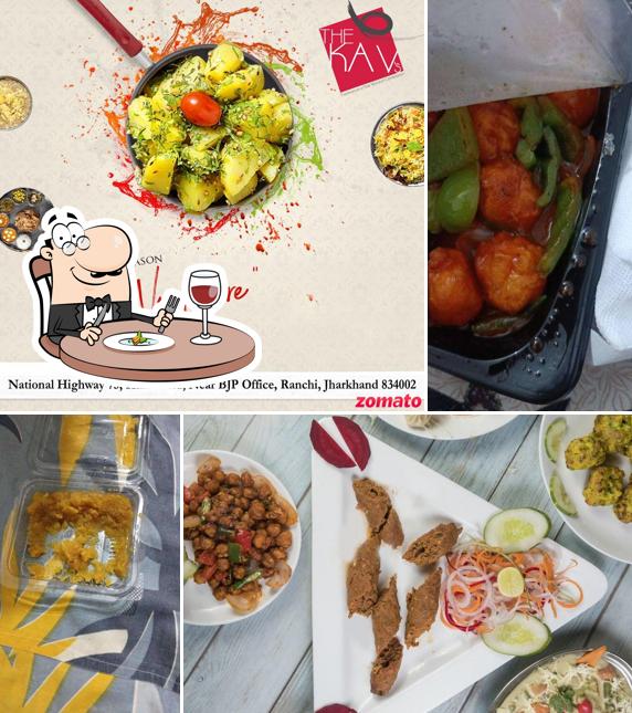 Food at The Kav's Restaurant