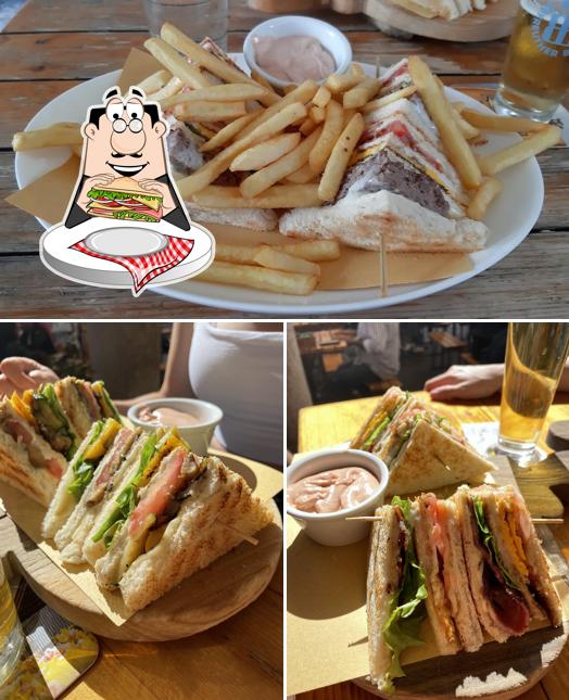 Club sandwich al Birreria Lowen