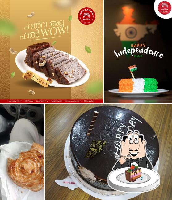 Chocolate cake at Kottaram Sweet House