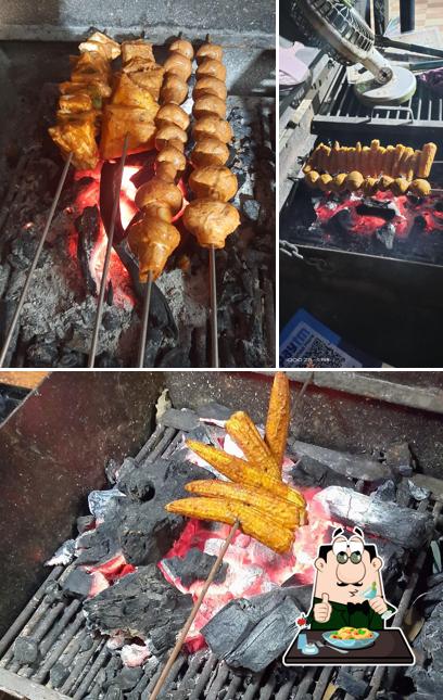 Food at BENKI BBQ