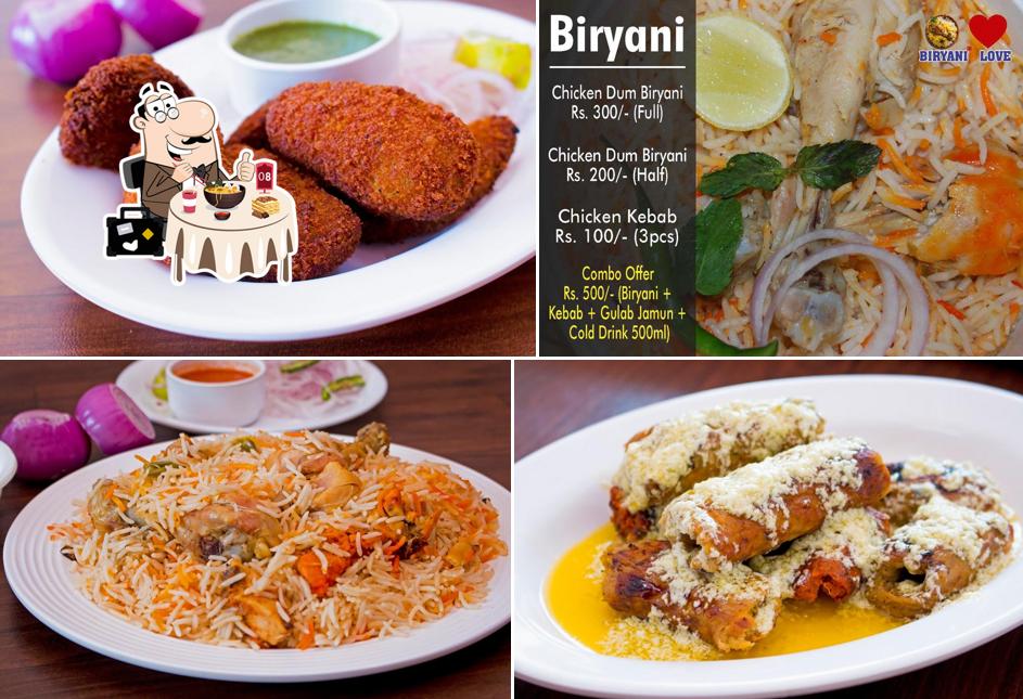 Food at Biryani love