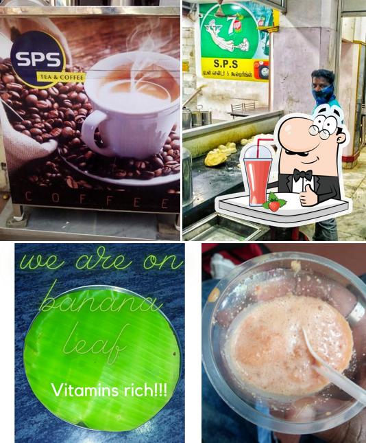 SPS Tiffins & Fruit Shop at Meenakshi Amman Temple, Madurai Famous Jigarthanda