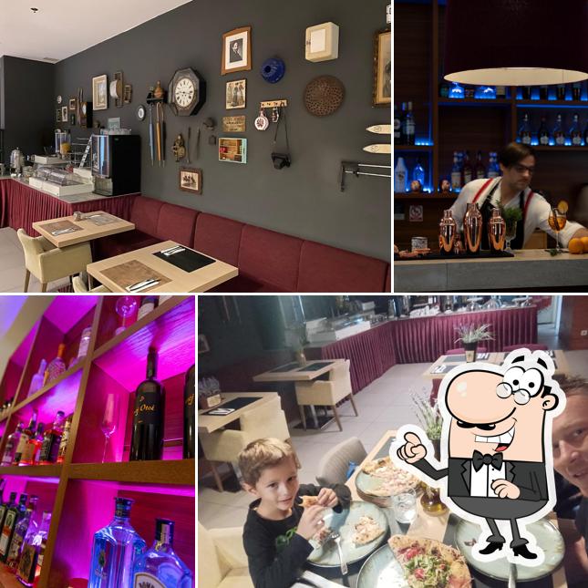 Gli interni di Butler Restaurant & Bar