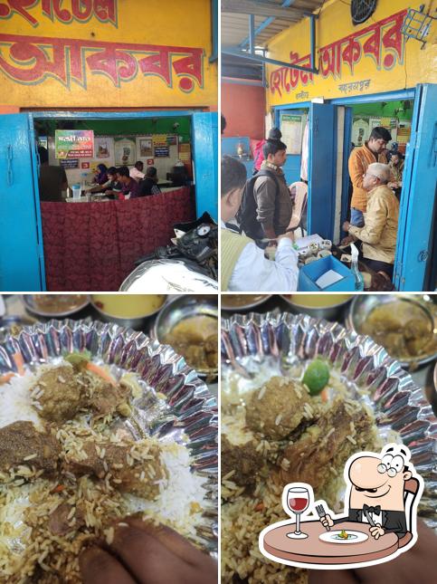Food at Akbar Hotel