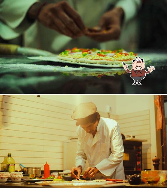 Food at Pizza culture sri ganganagar