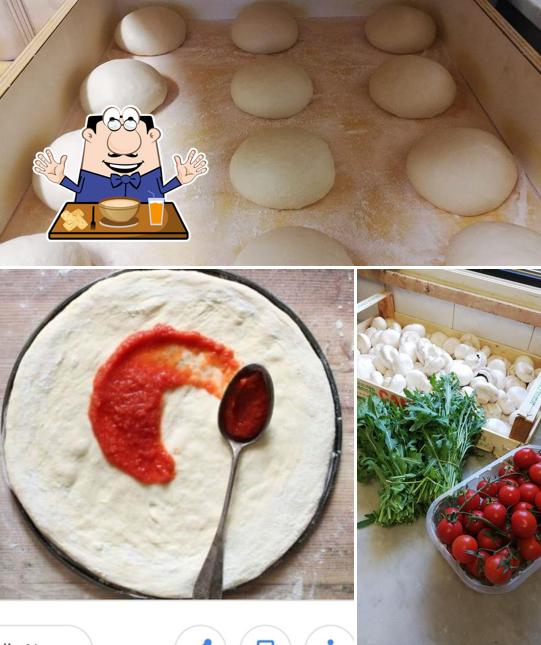 Platti al Pizzeria Da Antonio