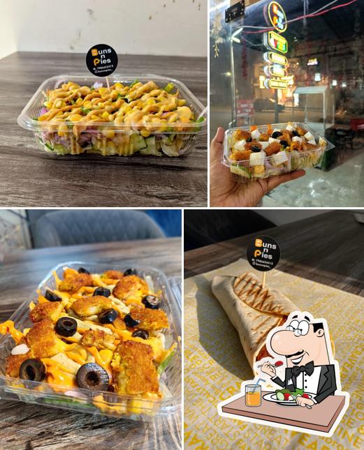 Food at Buns n Pies