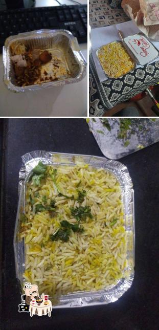 Food at Chirag biryani (R.k)