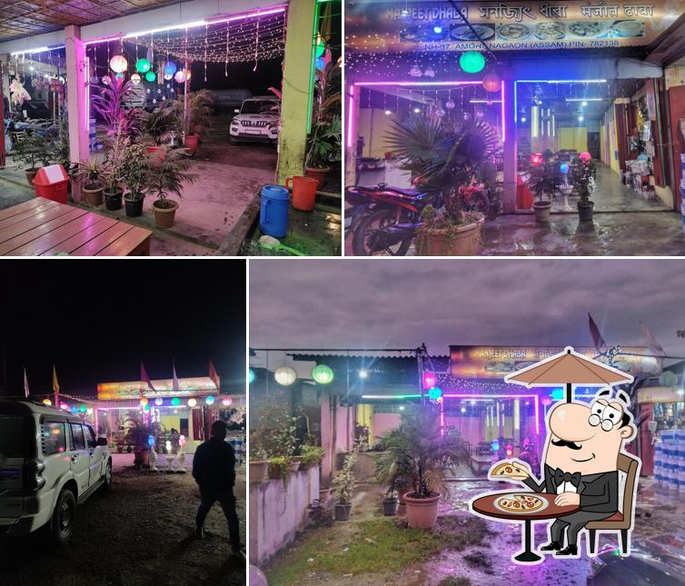 The exterior of Manjeet dhaba