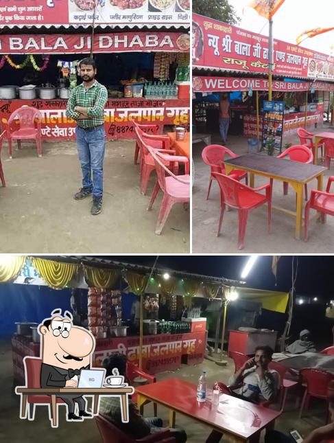 Check out how New Shri Balaji Dhaba looks inside