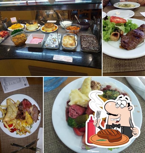Prove pratos de carne no Pizzaria Italianíssimo