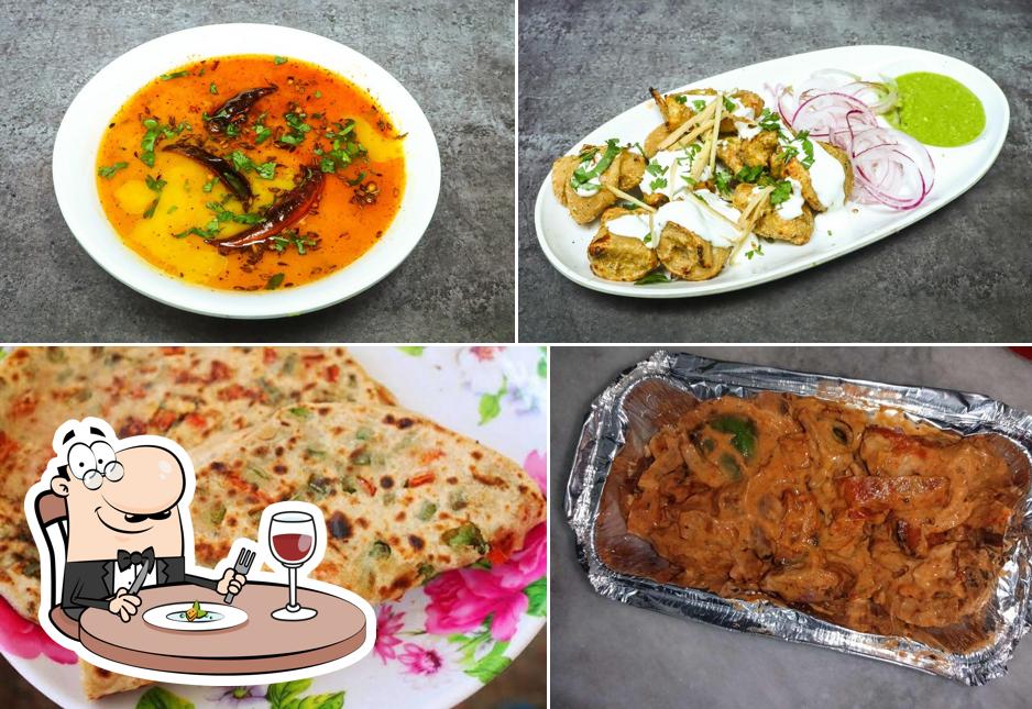 Food at Tandoori Chaudhary malai chaap wale