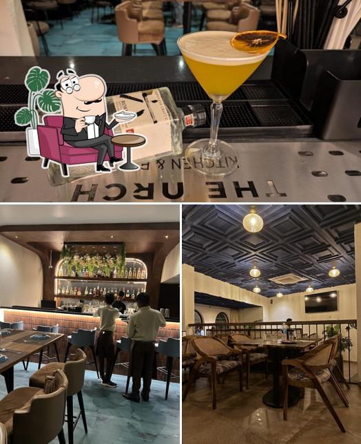 The interior of The Arch Kitchen & Bar