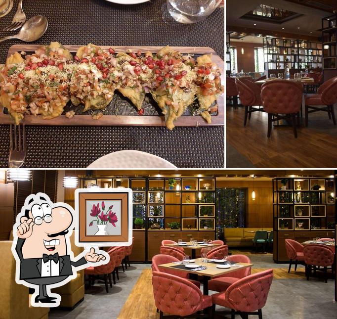 Take a seat at one of the tables at Anaasa Contemporary Dining