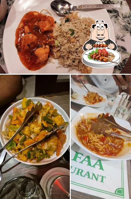 Meals at Chung Faa Restaurant