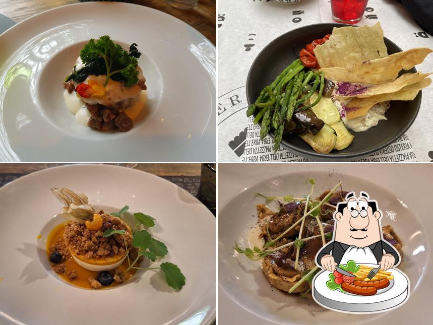 Cibo al Osteria La Piazzetta Dell'Erba