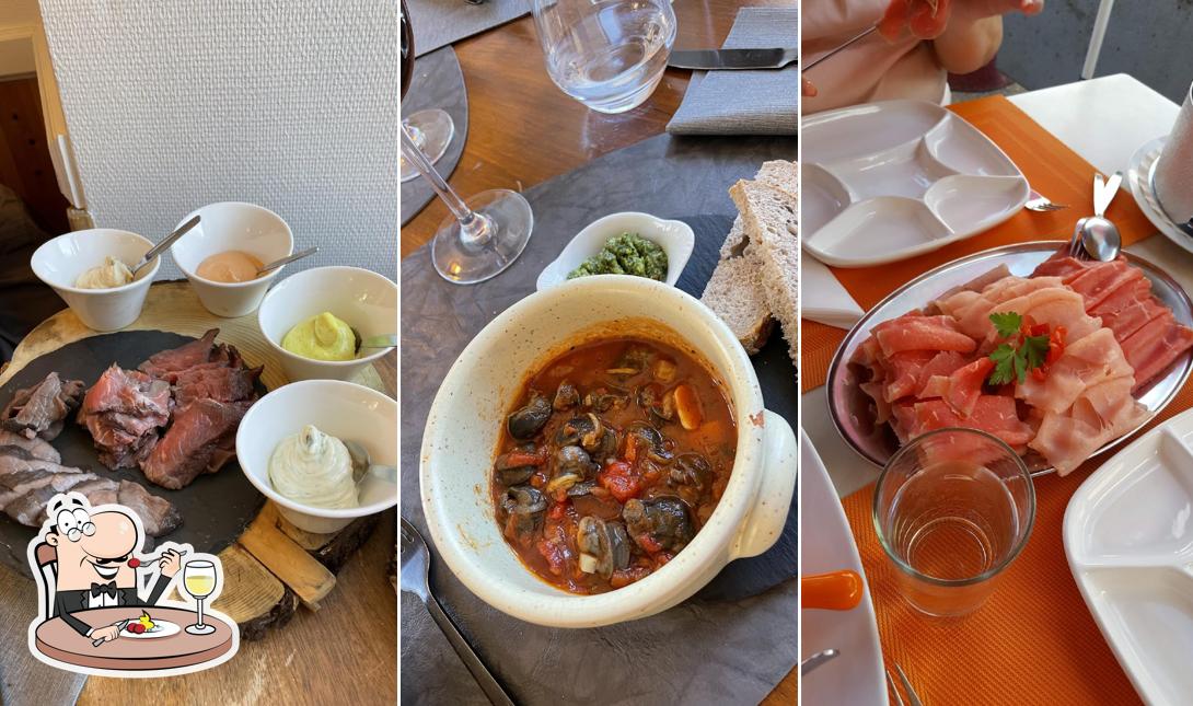 Platti al Les Chenevières Restaurant