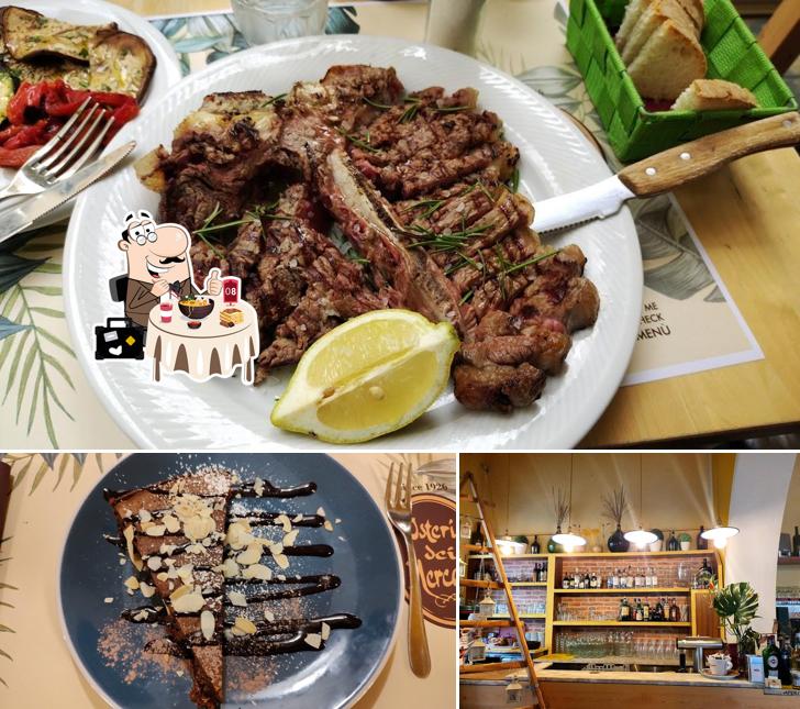 Osteria dei Mercanti si caratterizza per la cibo e bancone da bar