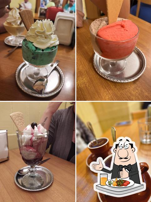 Cibo al Gelateria da Cesare