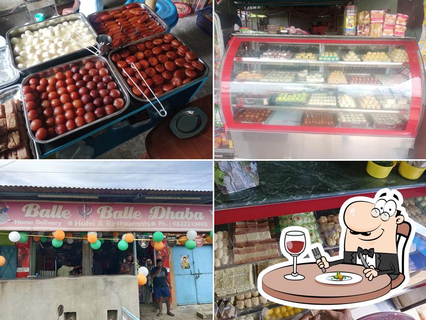 Meals at Balle balle dhaba