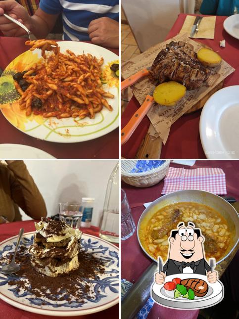 Bistecca al Osteria La Pace Volterra