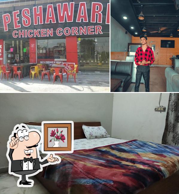 Check out how Peshawari chicken corner looks inside