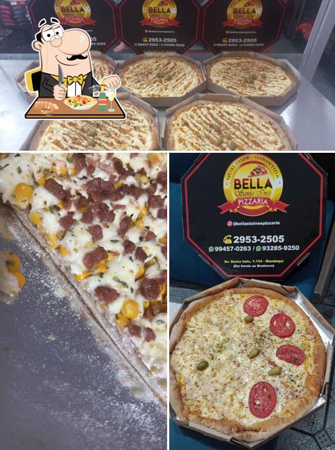 Comida em BELLA SANTA INES PIZZARIA