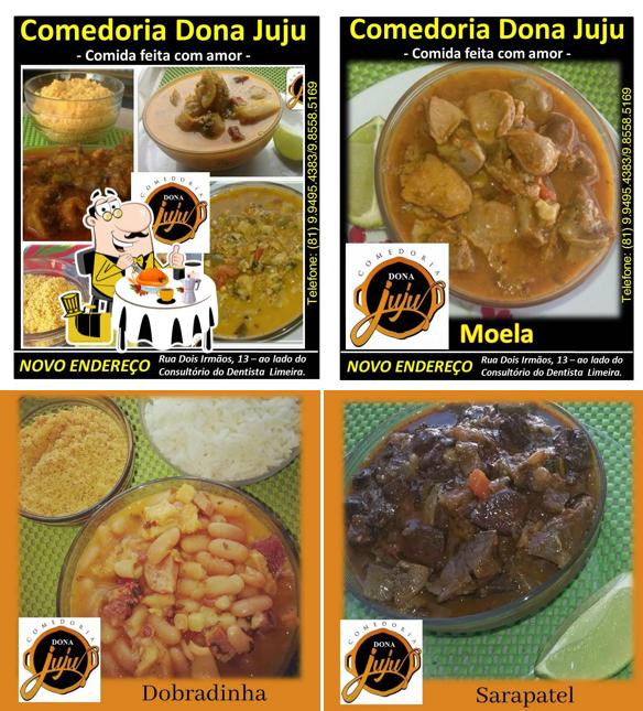 Comida em Comedoria Dona Juju