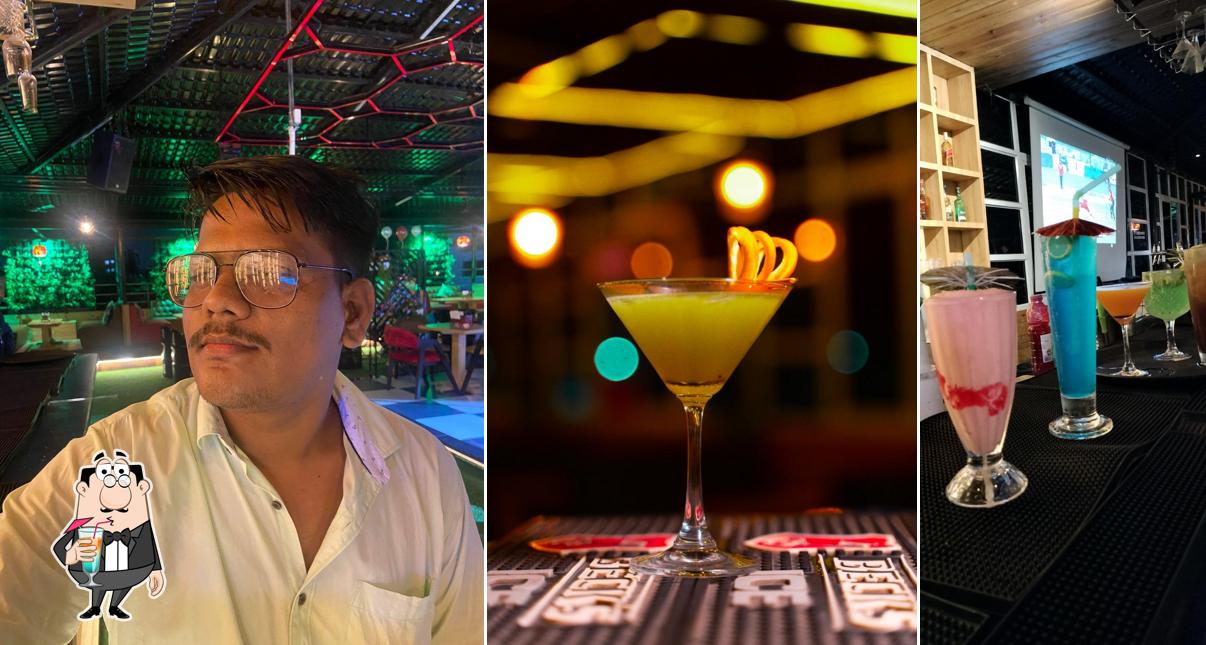 Pick a drink at SKY MERIDIAN LOUNGE