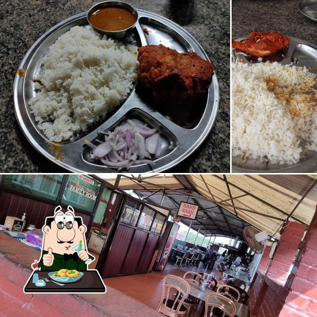 Food at Top In Town Restaurant