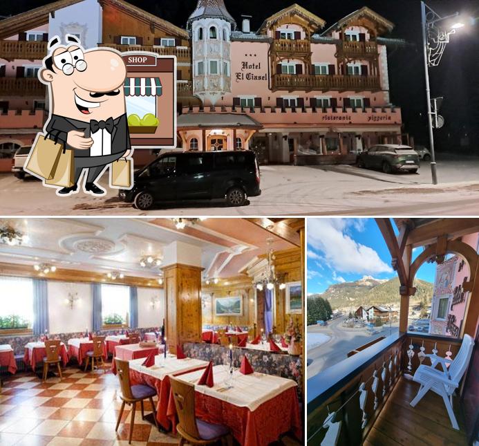 Gli esterni di Hotel El Ciasel