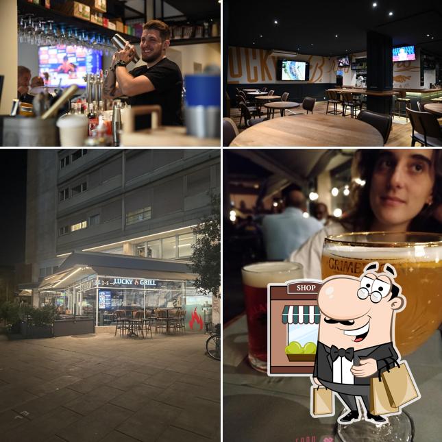 Gli esterni di Lucky Grill