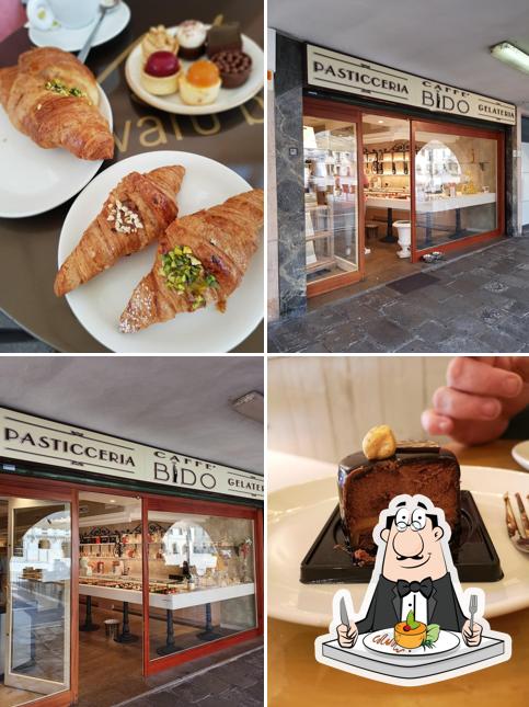 Platti al Pasticceria Bido