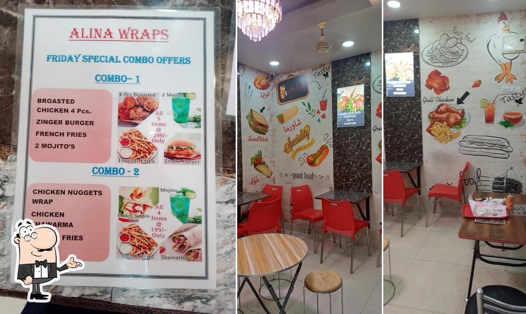 Check out how Alina wraps looks inside