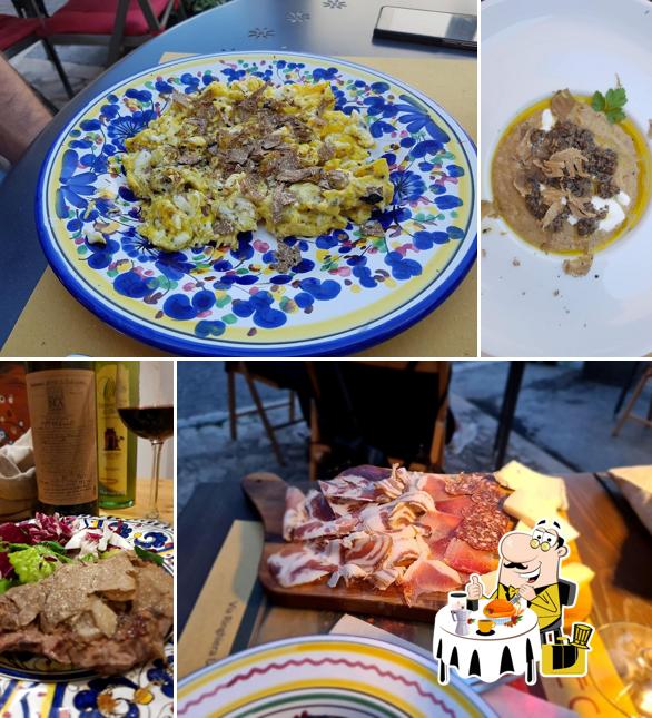 Cibo al Ristoteca Mordievai