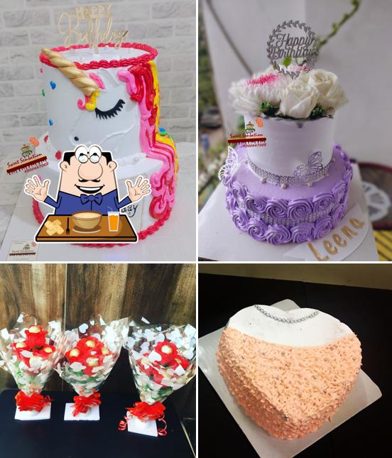 Food at Sweet Sensation cake world