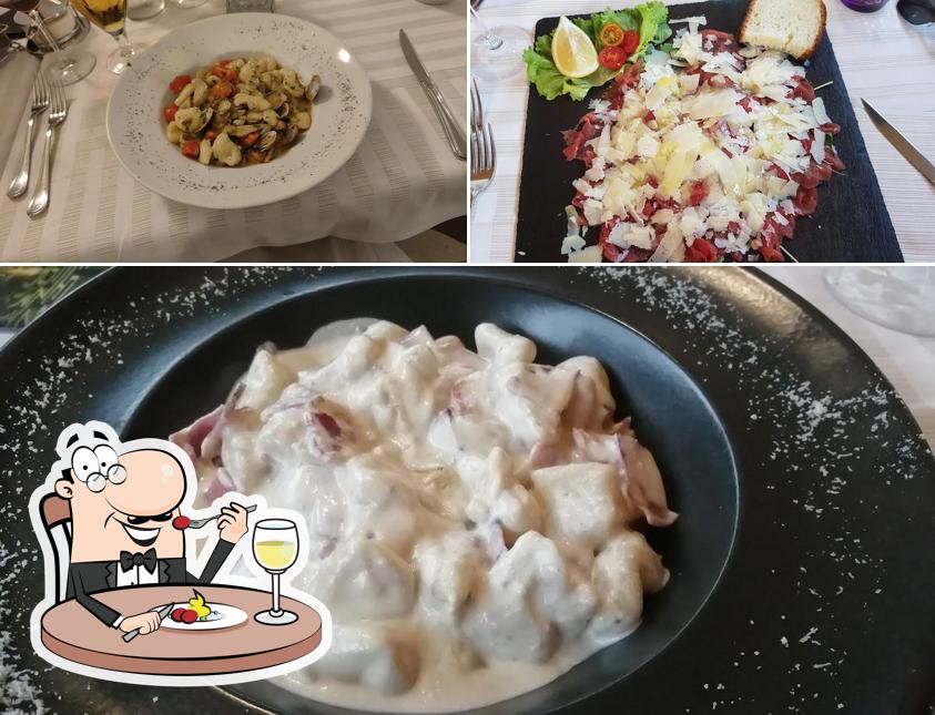 Carpaccio al Ristorante La Lanterna