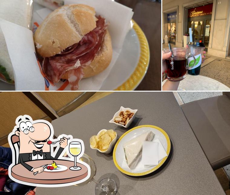 Panino con maiale stirato al Bar Fontana