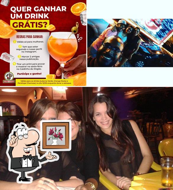 O interior do Caldinho do Dogão