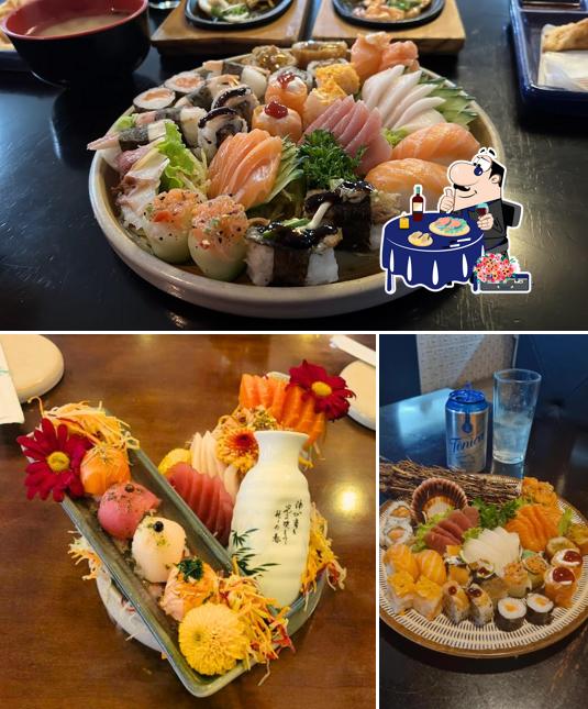 Sashimi em Kasato Sushi