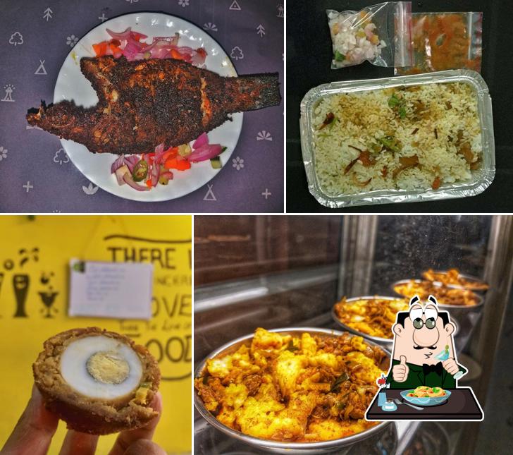 Food at Almas Homemades