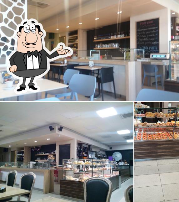 Gli interni di Pasticceria La Chiesaccia