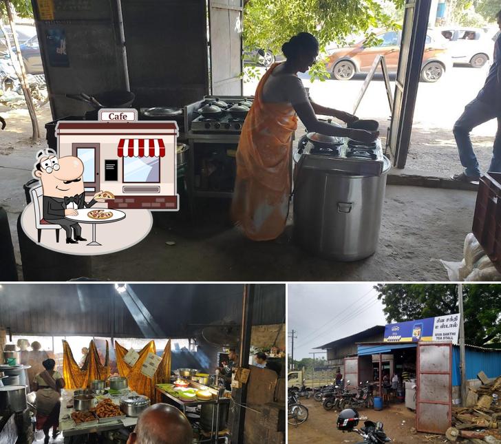 Among different things one can find exterior and food at Siva Sakthi Unavagam