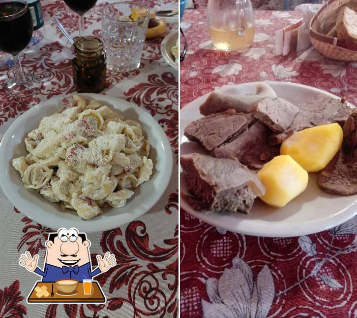 Cibo al Trattoria Pavone